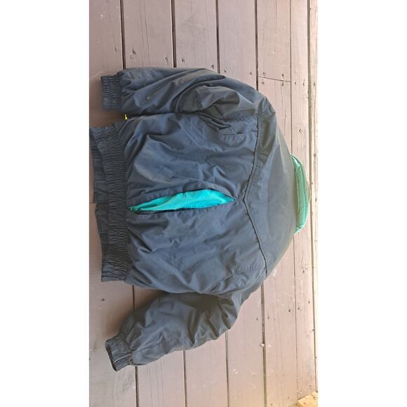 VTG RETRO Downhill Racer Downfill Snow/ski Black, jacket, Size Medium - Picture 6 of 6